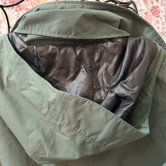 Marmot Women's Lea Long Teal Green Jacket Medium Rain Wind Casual Hooded - Picture 7 of 8